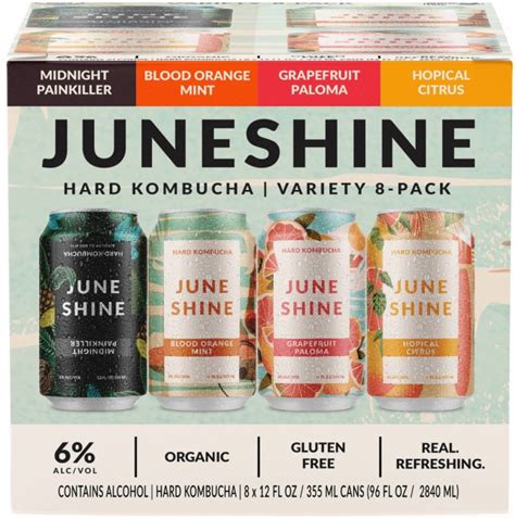 hippie juice juneshine|JuneShine Canned Cocktails + Hard Kombucha 